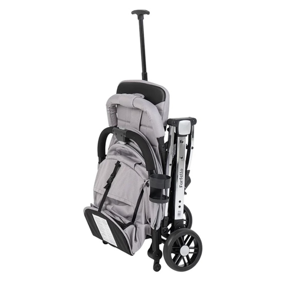 Коляска прогулочная Farfello Comfy Go Comfort Chrome Shiny Grey Chrome/Блестящий серый - 7